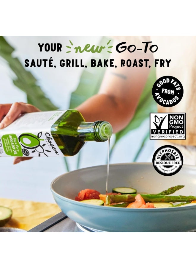 Chosen Foods 100% Pure Avocado Oil 16.9 fl oz - 500ml - Image 2